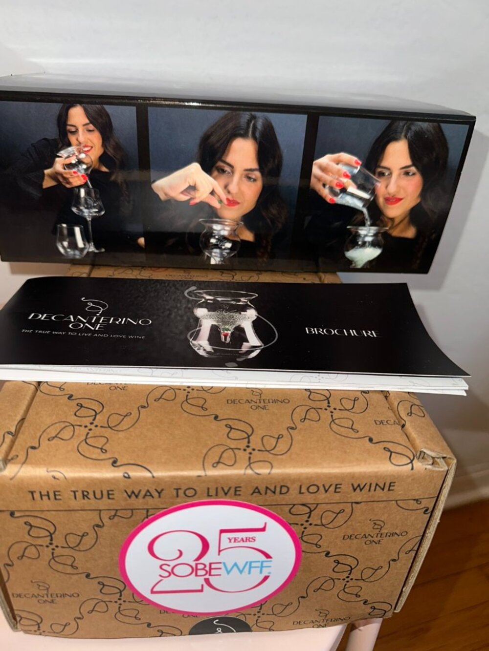 Decanterino One Wine Aerator – SOBEWFF 25th Anniversary Edition